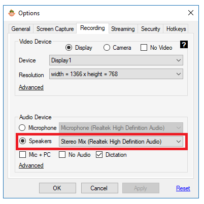 how to record full screen