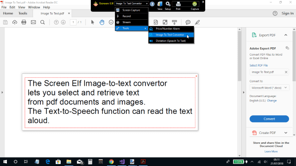 image to text convertor